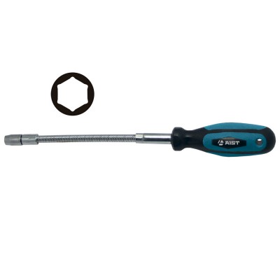 Отвертка торцевая 1/4"х160 мм, с гибким стержнем