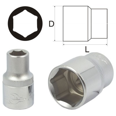 Головка 5.5мм 1/4" 6-гр.