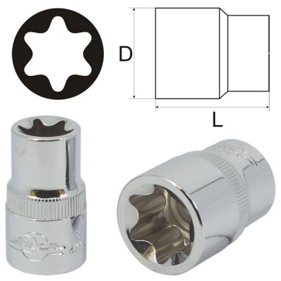Головка E8 3/8" TORX