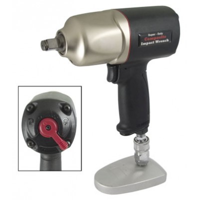 Пневмогайковерт 1/2" 83 кг-м/810Нм (М19), 8000 об/мин, корпус композитный, Professional TWIN HAMMER