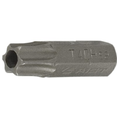 Бит TORX с отверстием под штифт T20 1/4", L=25мм, S2, (упаковка 10 шт)