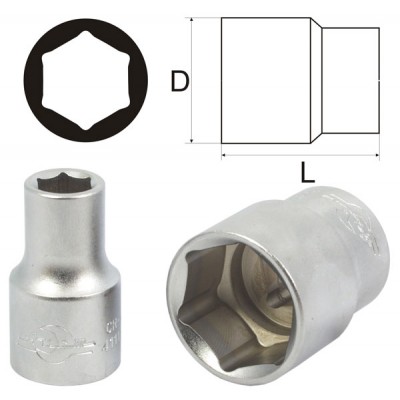 Головка 5.5мм 1/4" 6-гр.