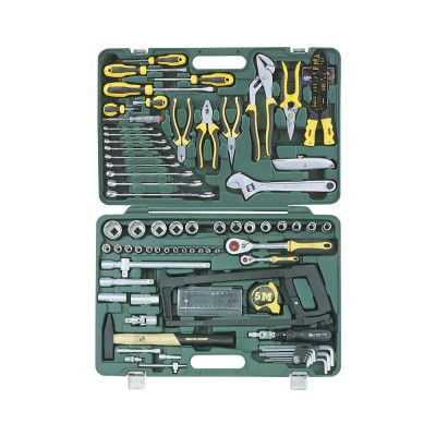Набор инструмента 146 пр., (1/4"+1/2", SL-гр., 4-32мм), в пласт. кейсе