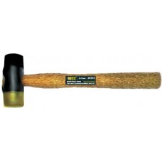 Молоток-киянка резина/пластик, деревянная ручка 45 мм
