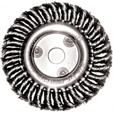Корщетка-колесо, витая 100 мм